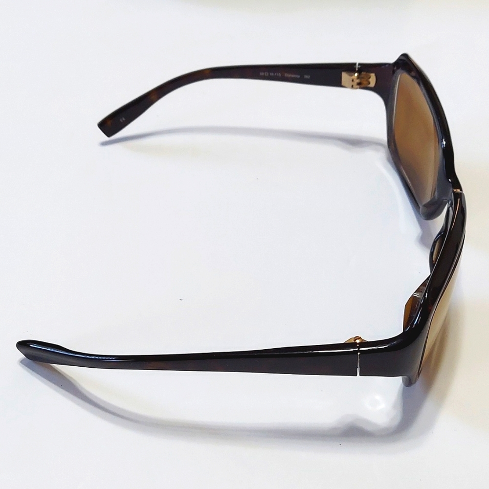 Oliver Peoples NWOT Dunaway  Dark Tortoise Frame With Brown Lens With Case - Picture 3 of 7